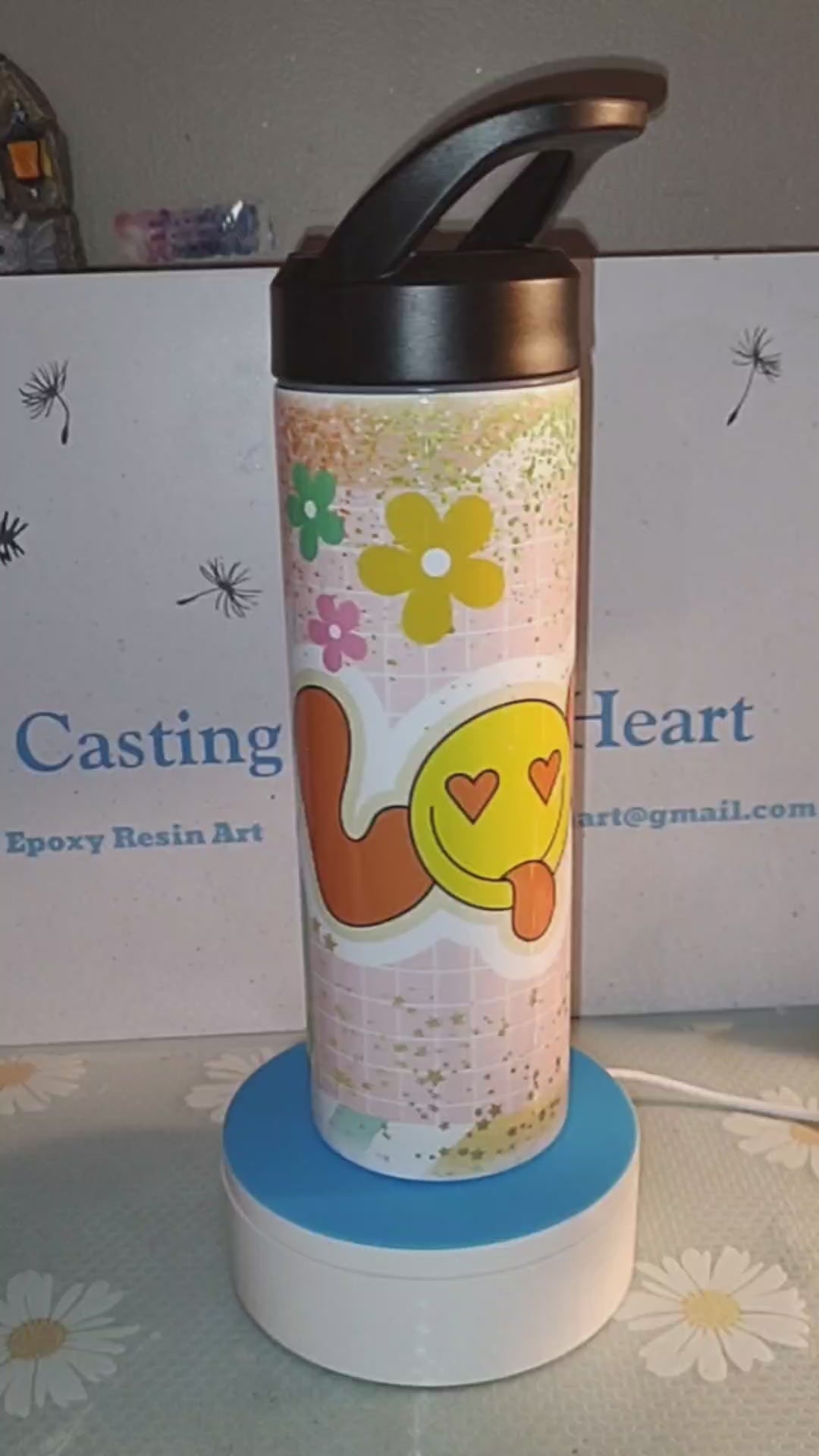 L😍VE 20 oz Sports Tumbler