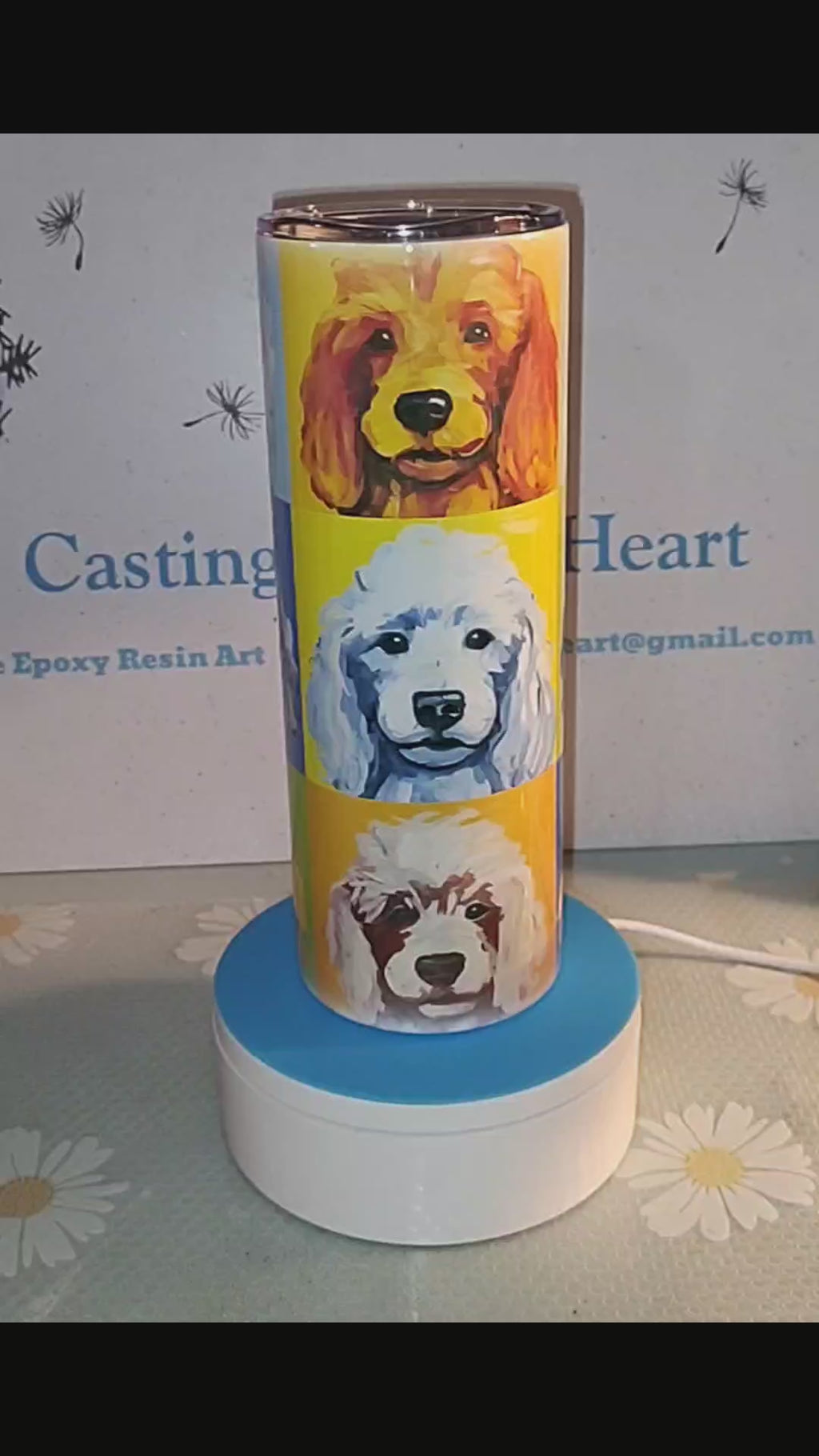 Painted Pups 20 oz Tumbler