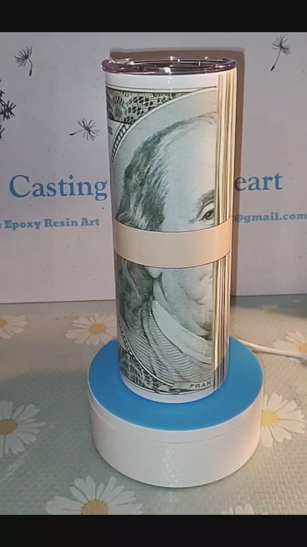 Money Roll 20 oz Tumbler