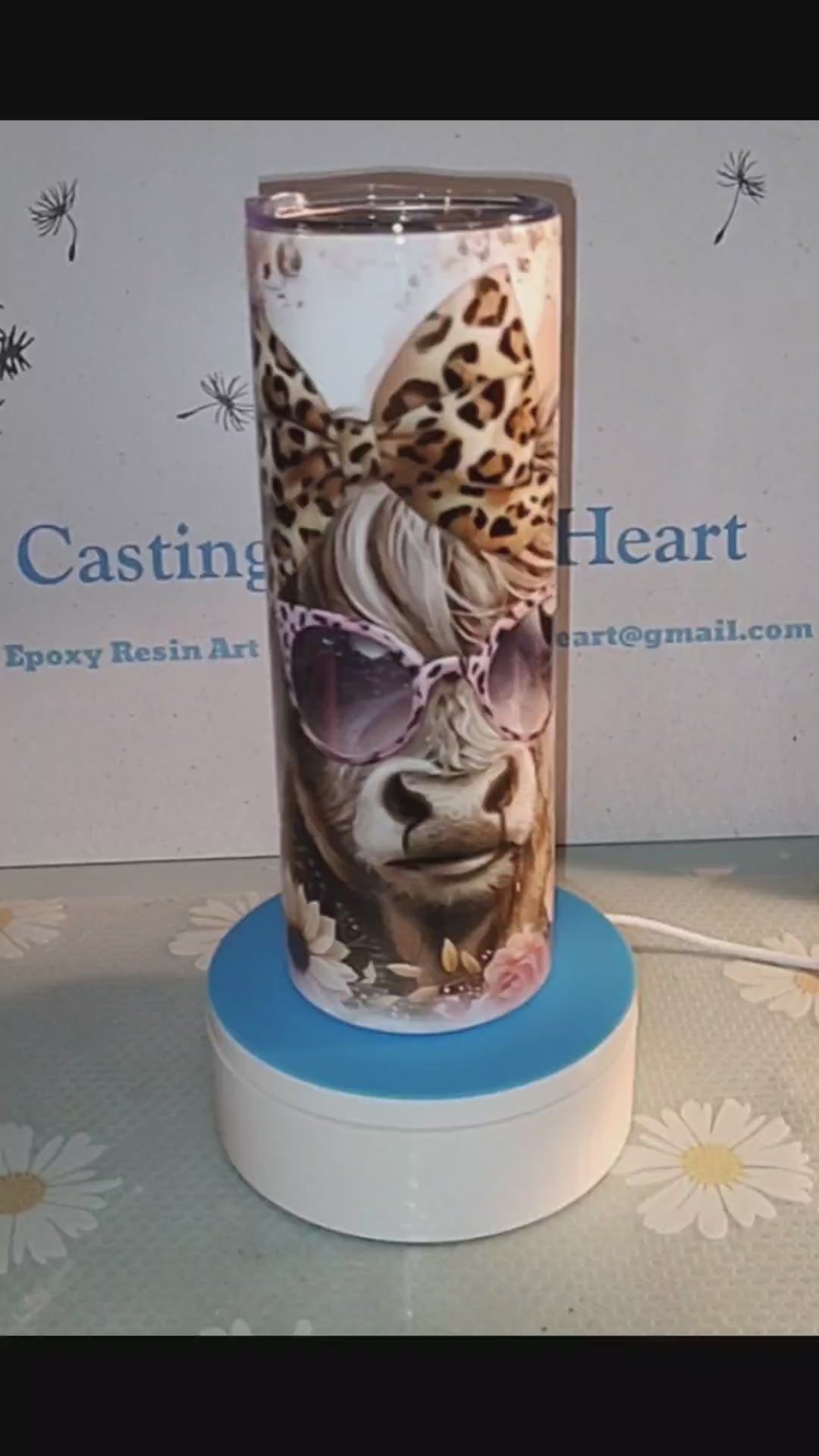 Moo-tiful 20 oz Tumbler