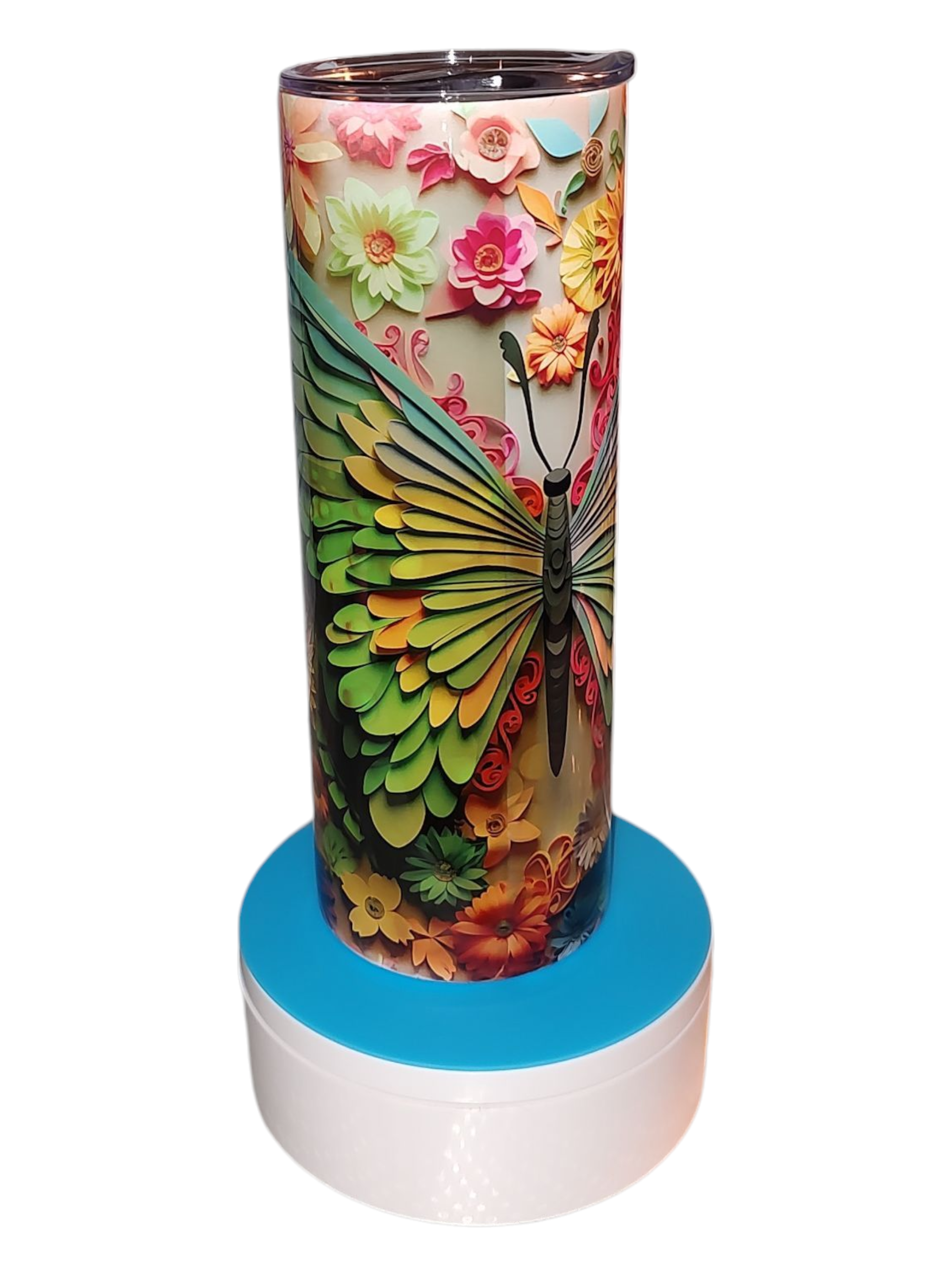 Colorful Butterfly 20 oz Tumbler