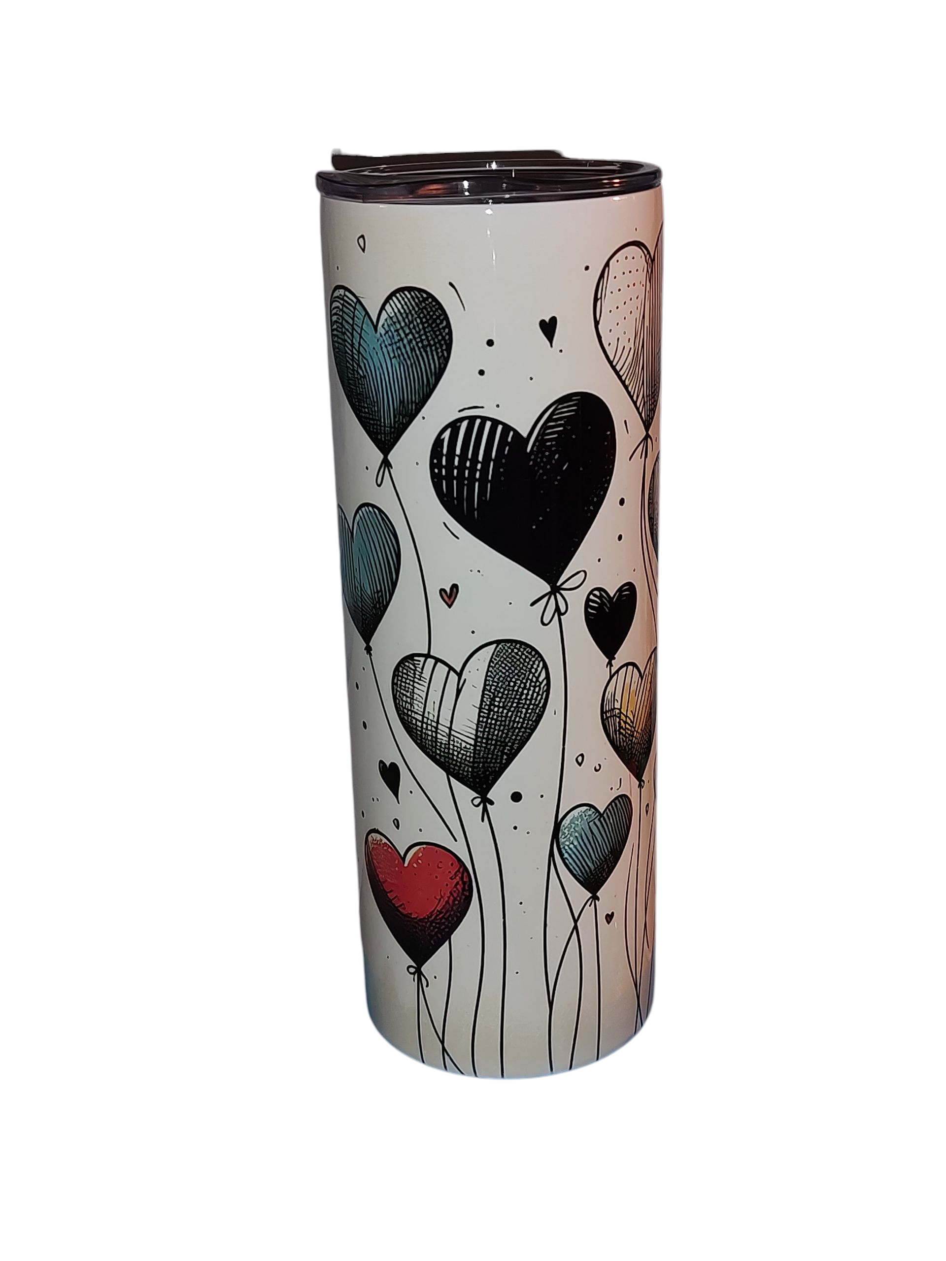Heart Balloons 20 oz Tumbler