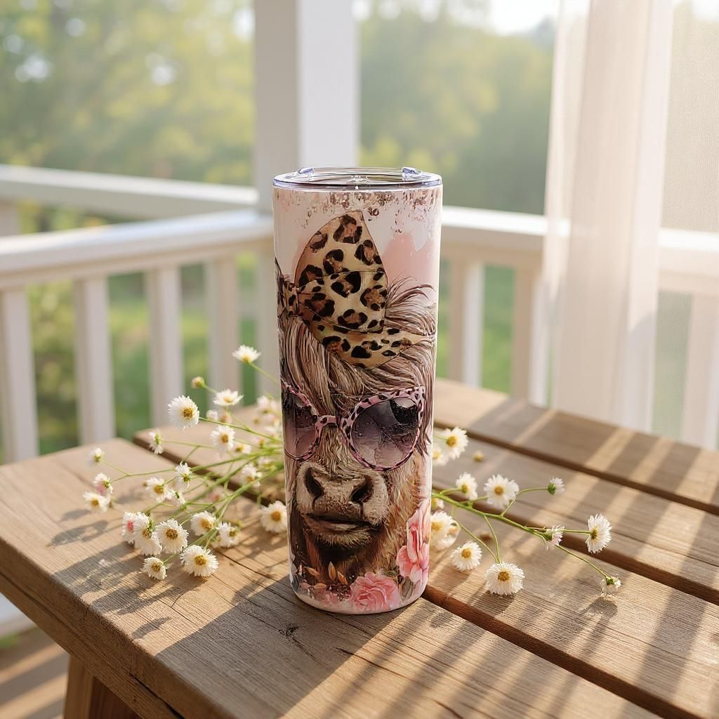 Moo-tiful 20 oz Tumbler