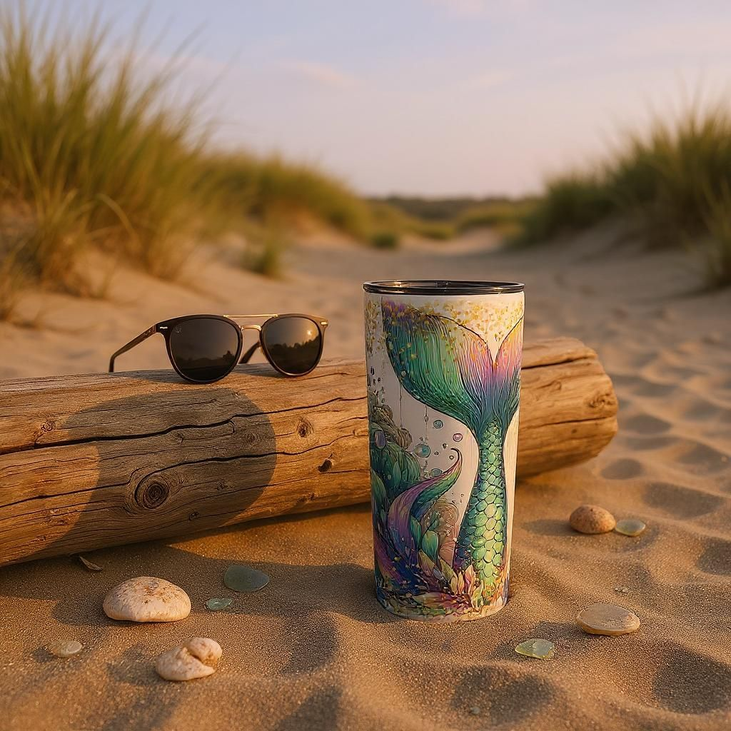 Mermaid Tail 20 oz Tumbler