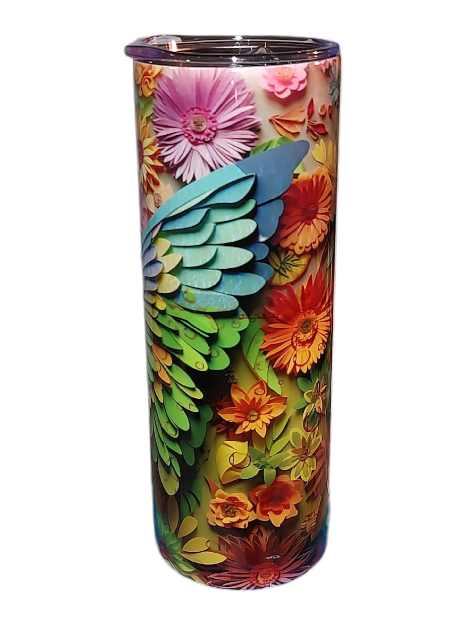 Colorful Butterfly 20 oz Tumbler