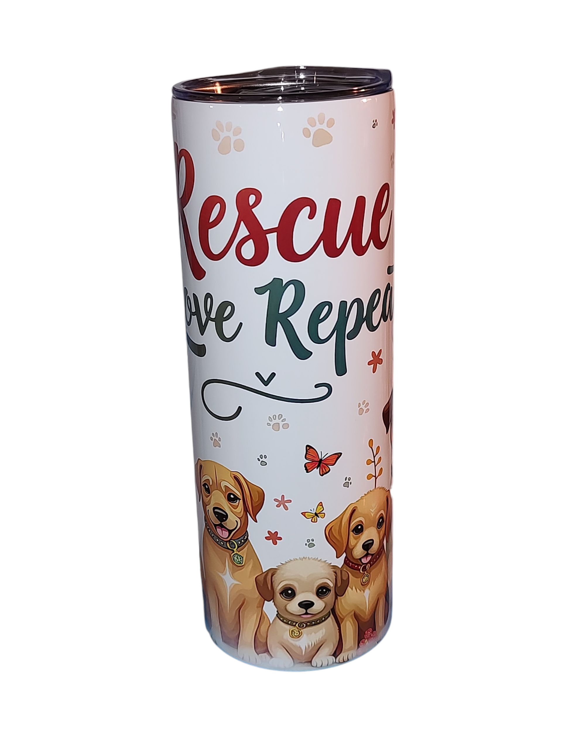 Rescue-Love-Repeat 20 oz Tumbler