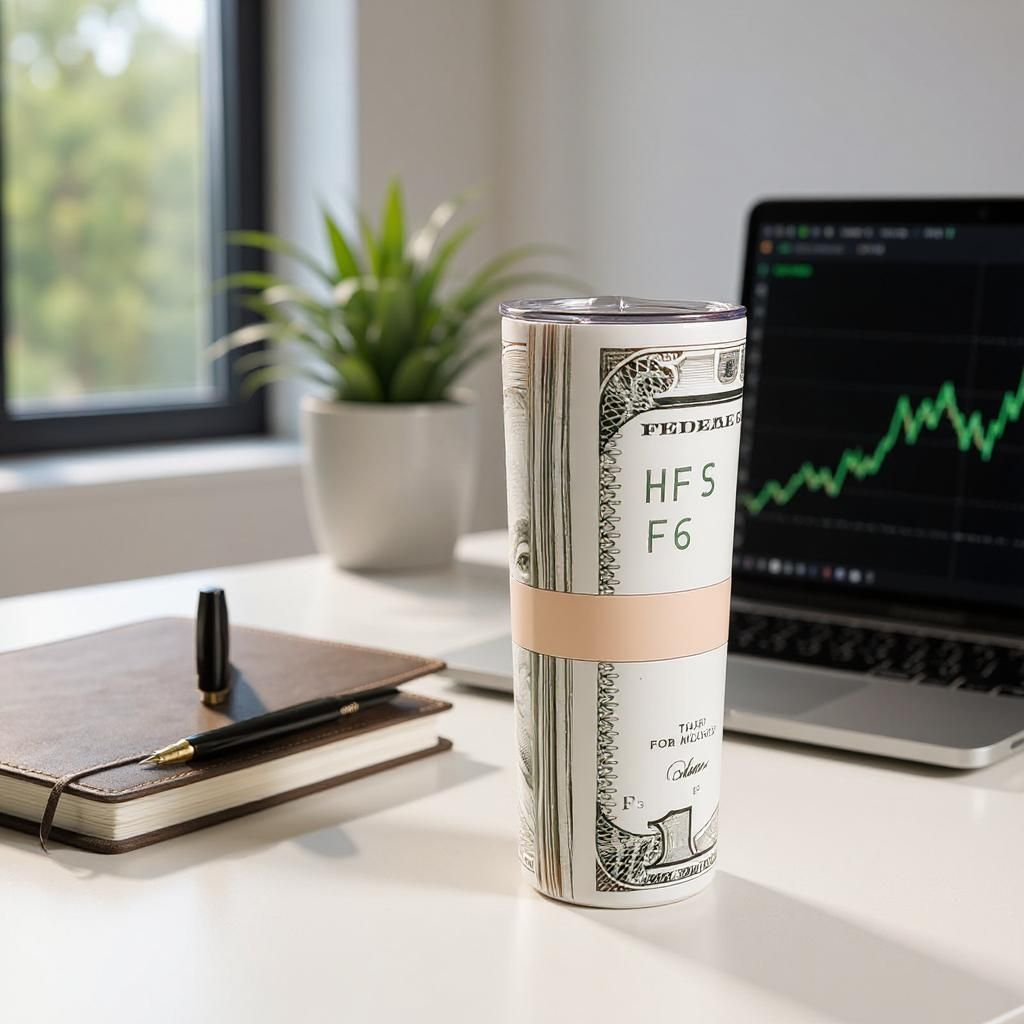 Money Roll 20 oz Tumbler