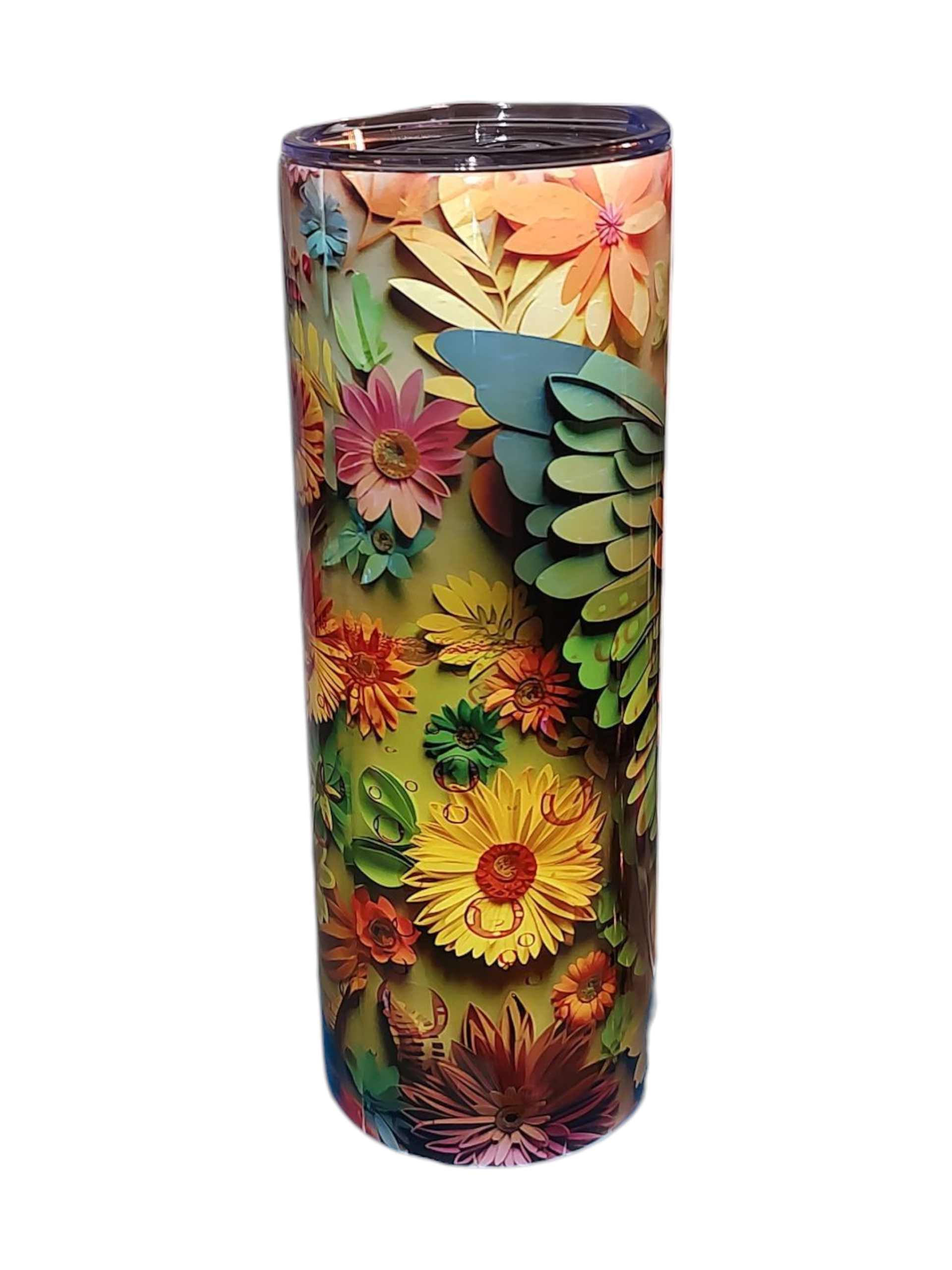 Colorful Butterfly 20 oz Tumbler