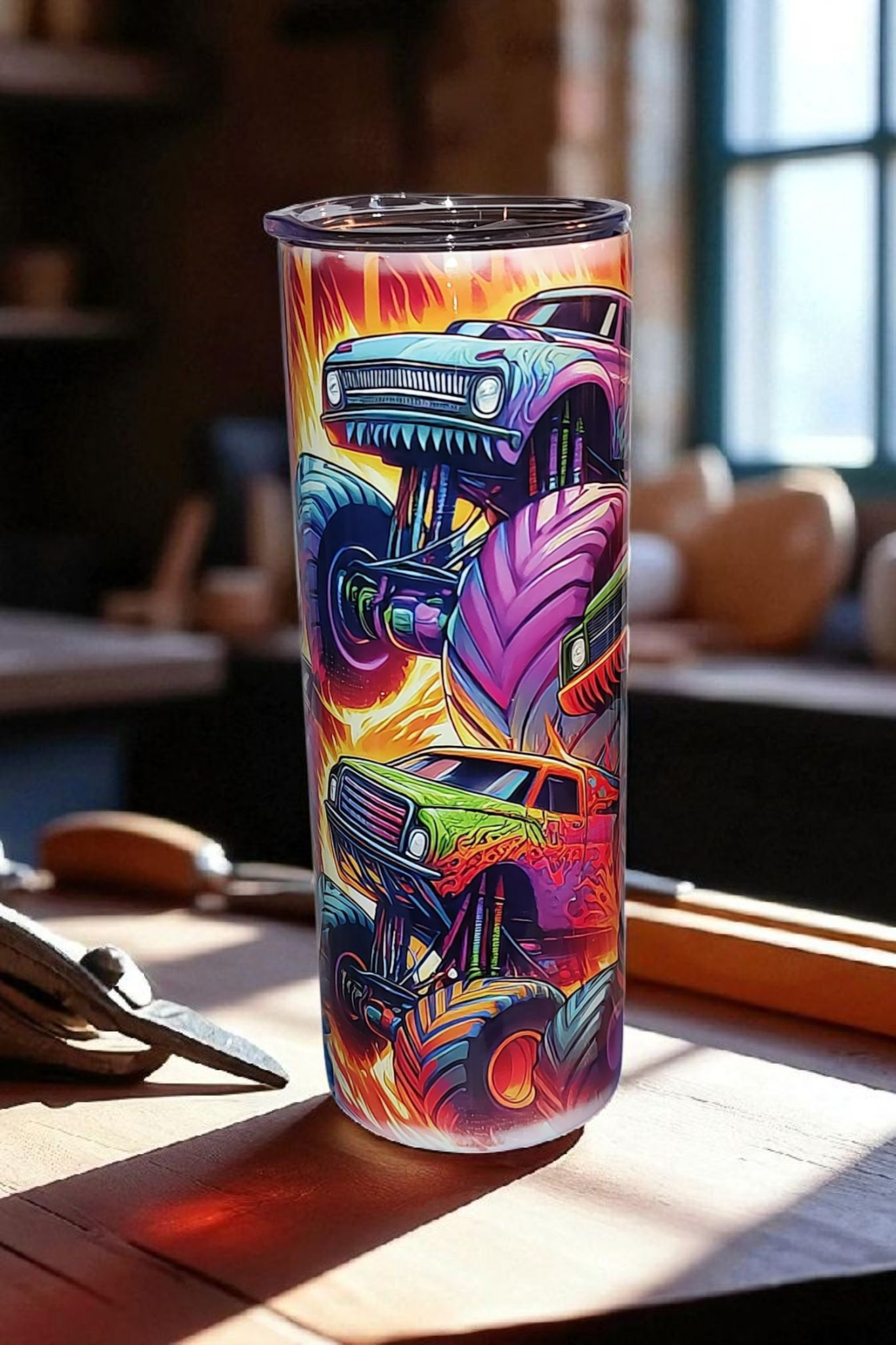 Monster Truck 20 oz Tumbler