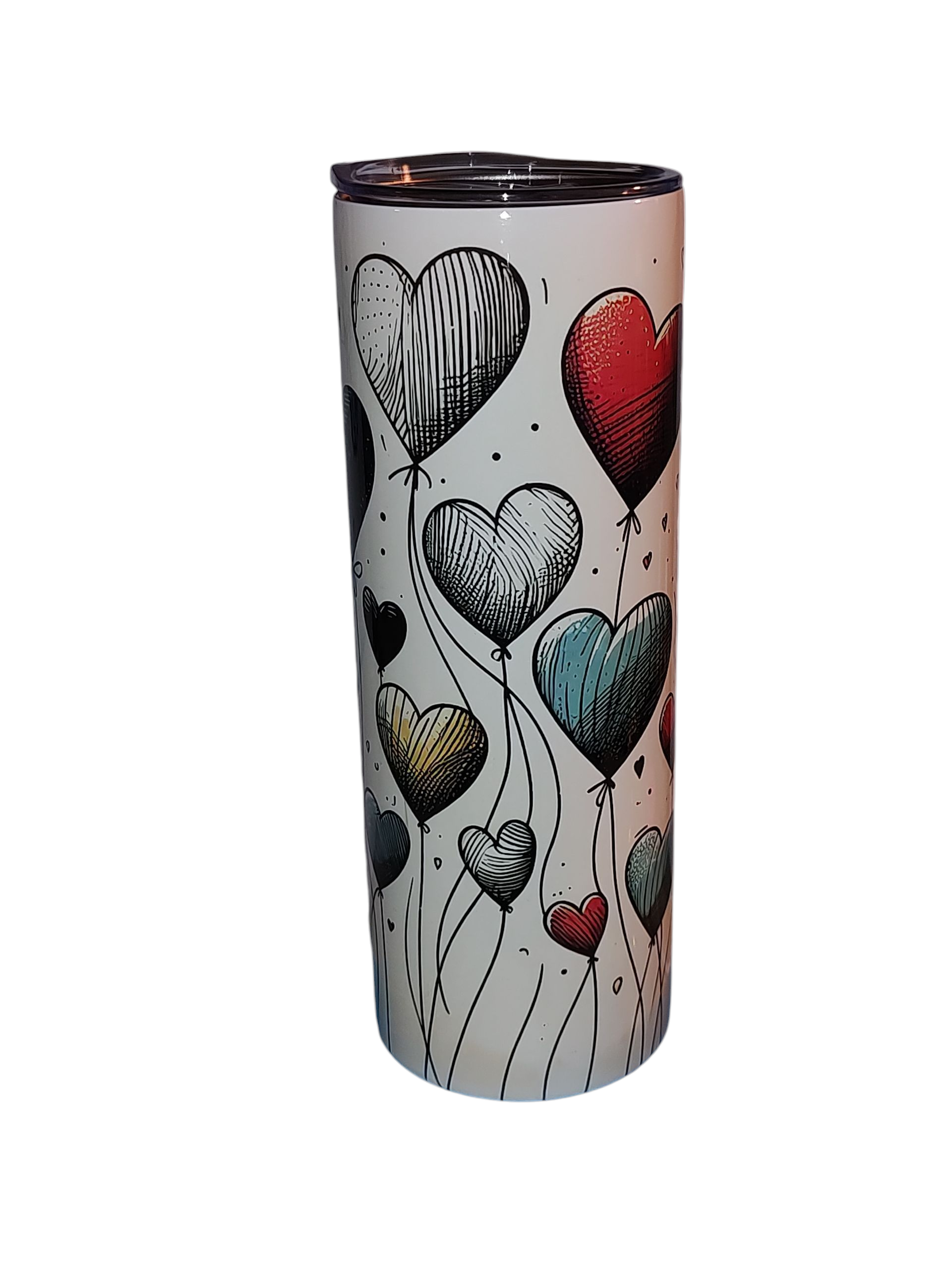 Heart Balloons 20 oz Tumbler